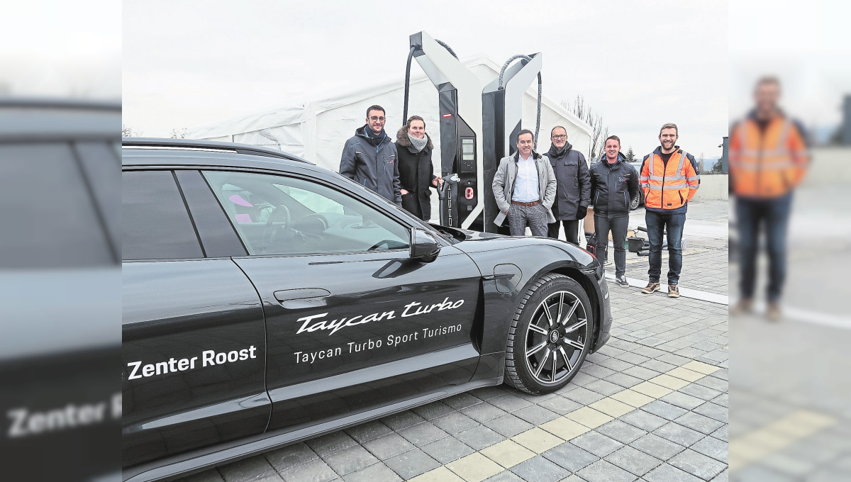 Innovation beim Porsche Zenter Roost