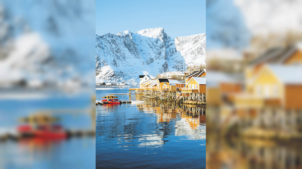 Unberührte Inselwelt Nordnorwegens: Lofoten Vesterålen & Tromsö im Winterkleid