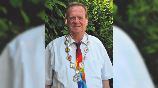 Ein Luxemburger Gouverneur, der die Leitung des Rotary-Clubs übernimmt