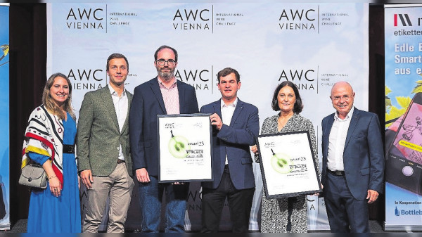 Domaine Alice Hartmann aus Wormeldingen: Höchste Auszeichnungen beim AWC Vienna