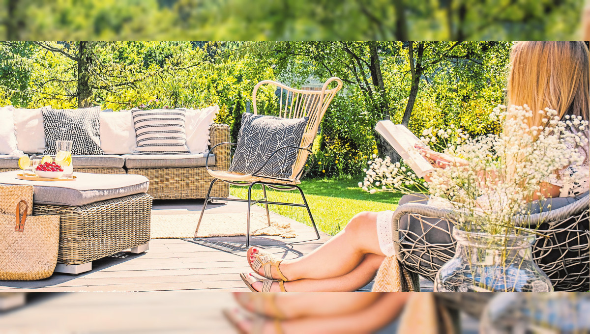 Das Outdoor-Wohnzimmer wird saisontauglich