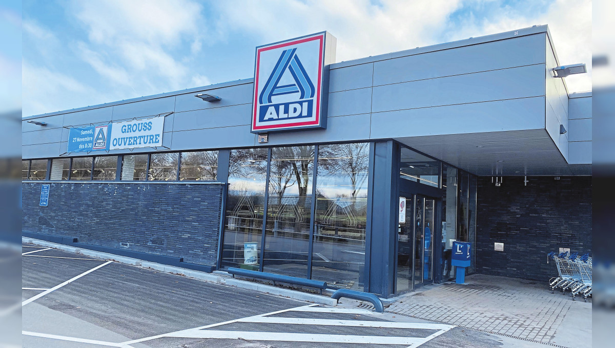 „Aldi, ëmmer clever“ 