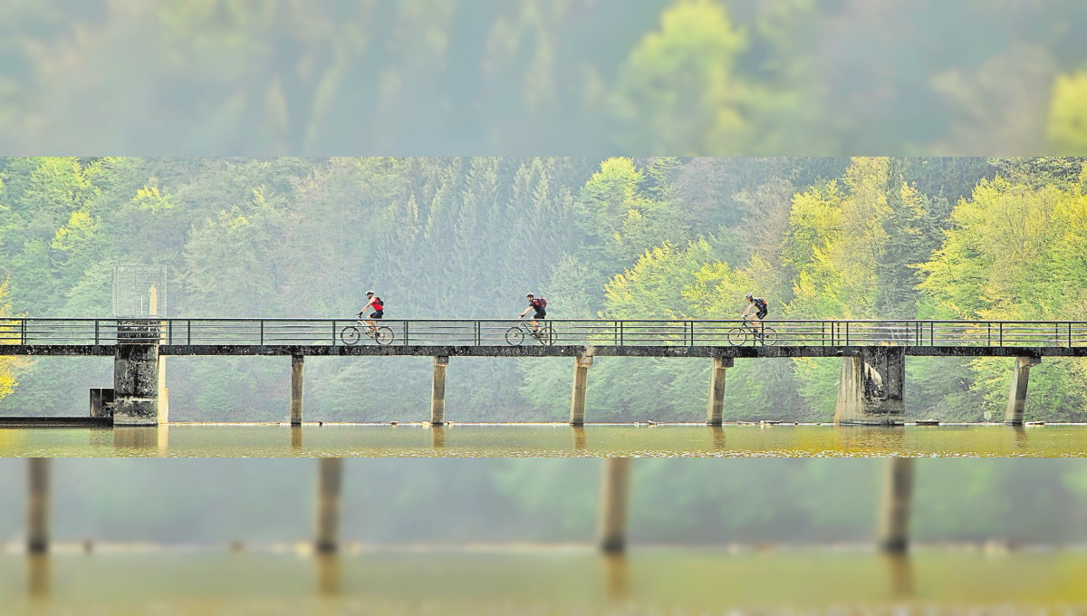 Mehrfach prämierter Bahntrassen-Radweg