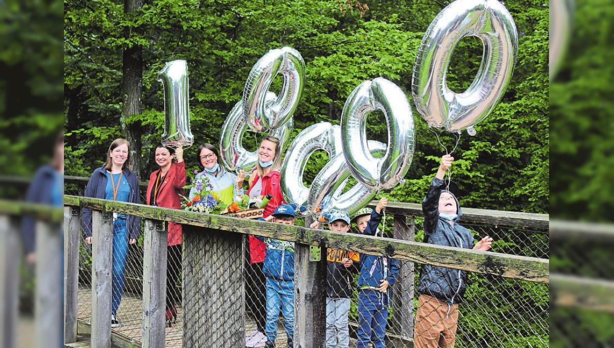 Eine Million Besucher auf dem Baumwipfelpfad Saarschleife
