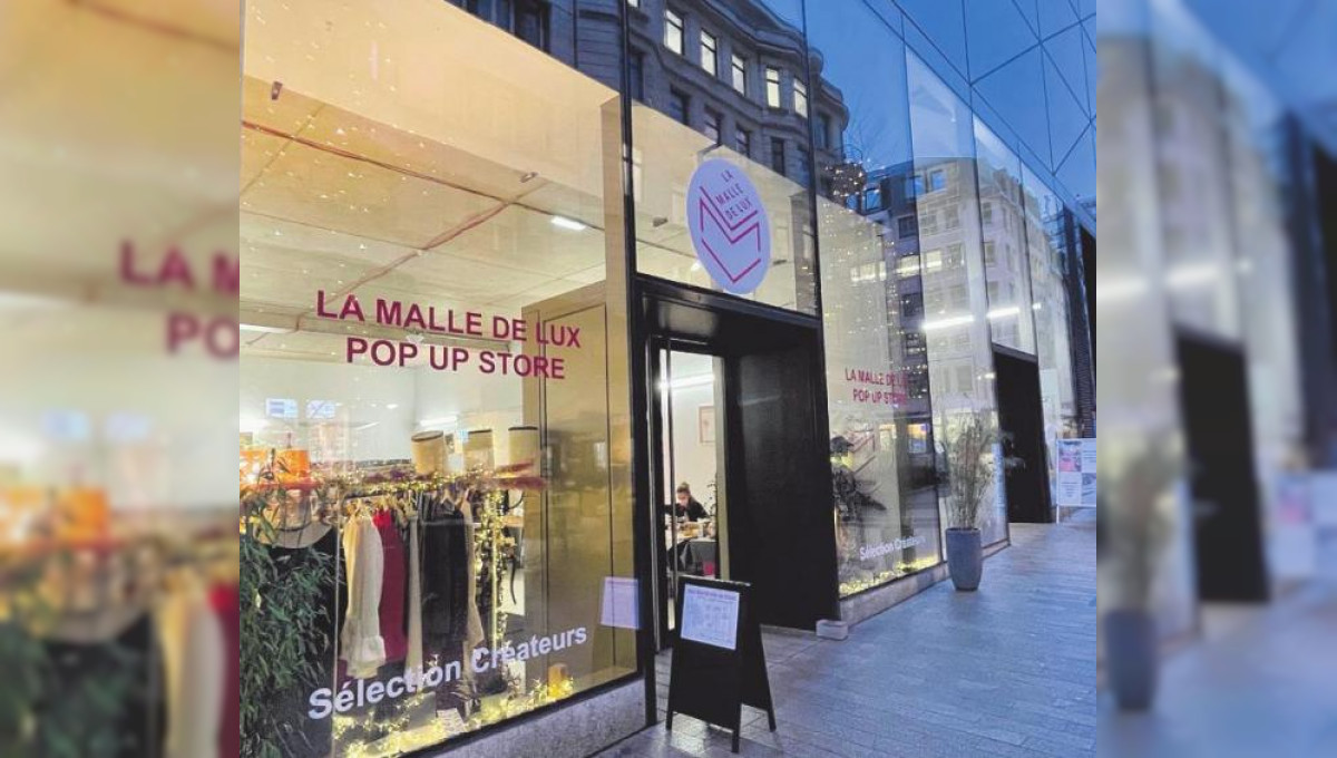 Un pop-up store dédié à la mode 