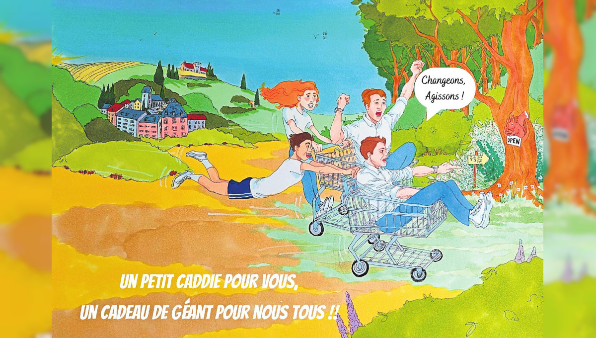 Une bande dessinée écoresponsable conçue par le chef René Mathieu et son associé Mario Willems