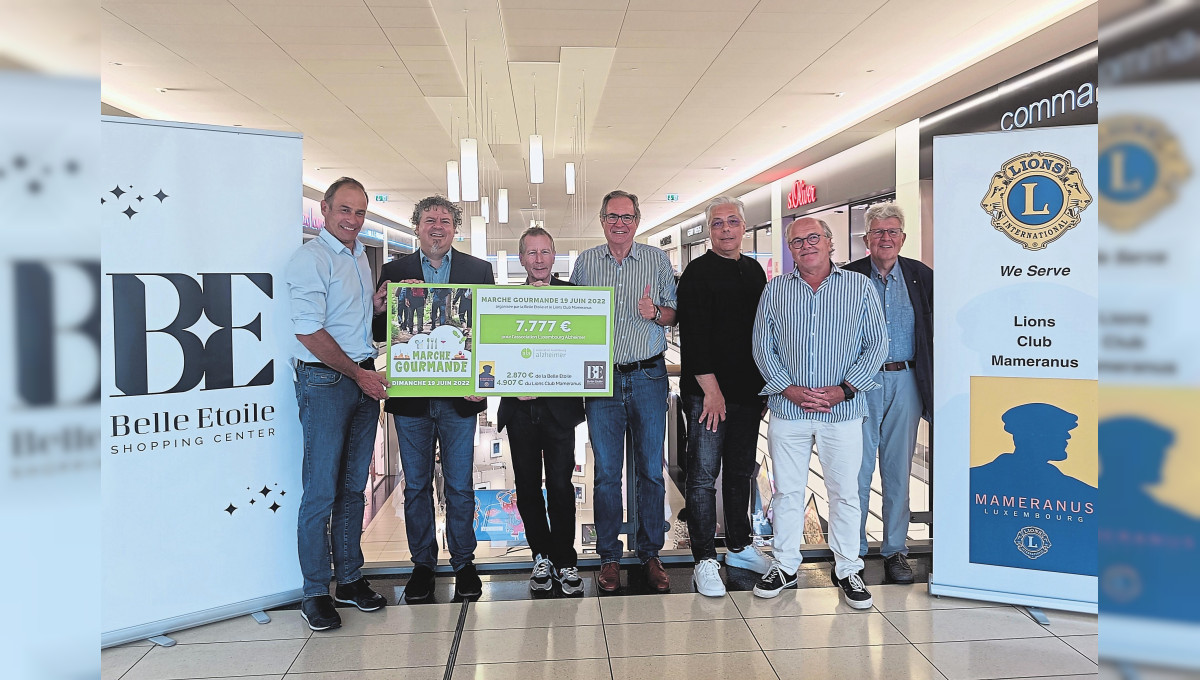 7.777 euros pour l’Association Luxembourg Alzheimer