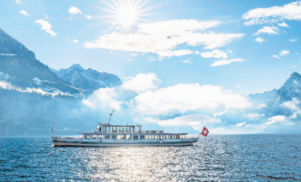 Winterzauber auf dem Vierwaldstättersee