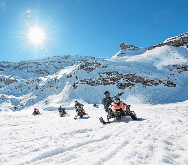 Elektrisierende Action am Titlis