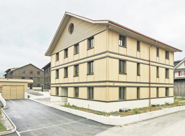 Wohnen am Bahnhöfli in Ermensee: Drei Häuser - ein Ort